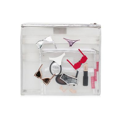 Colorbar Mesh Pouch - (Set Of Three) 1's - Makeup Bags & Cases