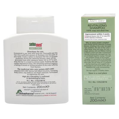 SEBAMED ANTI DRY REVITALIZING Shampoo 200ml - Shampoos