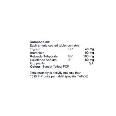 CHYMOMERG D Tablet 10's - Pain relief-Ant