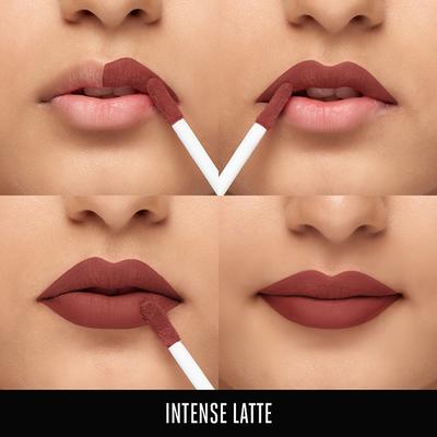 Lakme 9to5 Primer + Matte Liquid Lip Color MB2 Intense Latte 4.2 ml - Primer