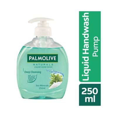 Palmolive Naturals Sea Minerals Liquid Hand Wash Dispenser Bottle 250 ml - Hand Wash & Soaps