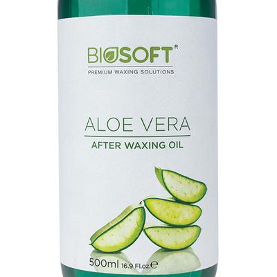 Biosoft Aloevera Post Wax Oil 500 ml - Shaving & Hair Removal