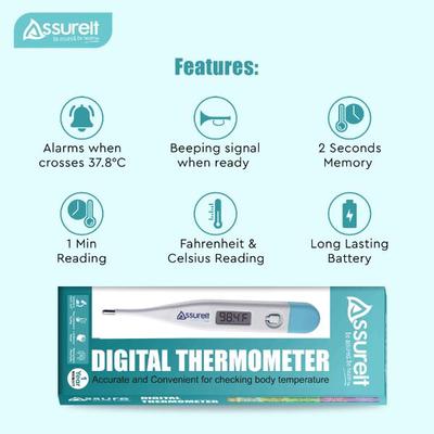 AssureIt Digital Thermometer for Body Temperature 1's - Thermometer & Oximeter