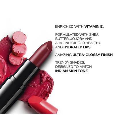 Faces Canada Weightless Creme Finish Lipstick Wine Drop 20 4.5 Gm - Lipsticks