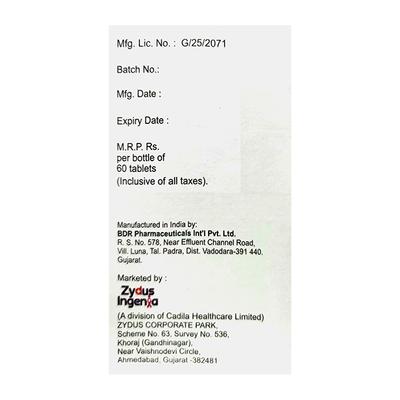 ZYBIRAA 500 Tablet 60's - Cancer Oncology-Cyt