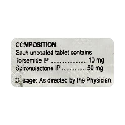 ALDACTONE T 10 Tablet 15's - Hypertension-Diu