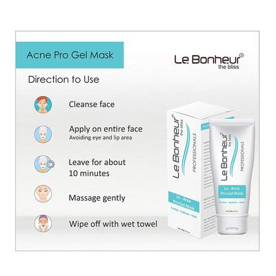 Le Bonheur Le - Acne Pro Gel Mask 100 gm - Masks & Peels