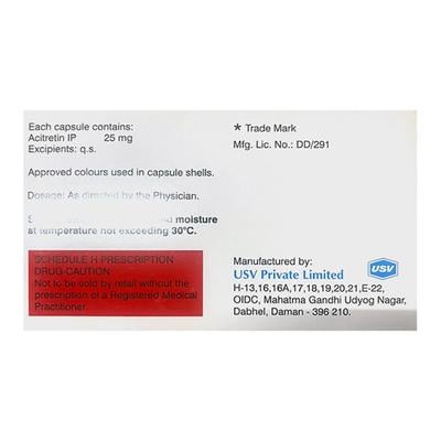 TRUSTRETIN 25 Capsule 10's - Psoriasis-Pso