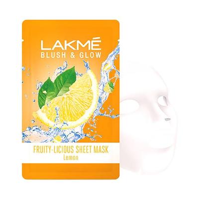 Lakme Blush & Glow Lemon Sheet Mask 25 Ml - Sheet Masks
