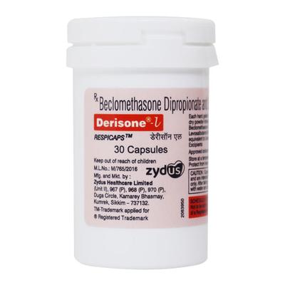 Derisone L Respicap 30'S - Asthma/COPD-Ast