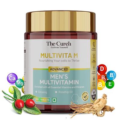 The Curen Multivita M Advanced Men'S Multivitamin Tablet 60's - Multi-Vitamins