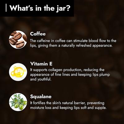 Bie - Beauty By Bie Coffee & Cream- Nourishing Lip Balm 5 gm - Lip Balms