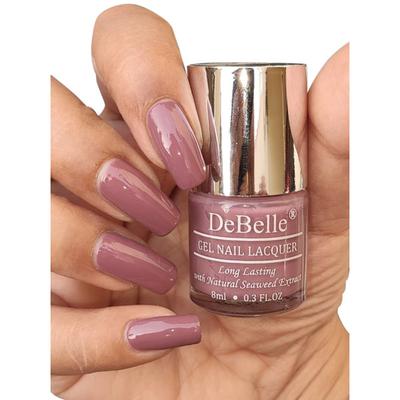 DeBelle Gel Nail Lacquer Majestique Mauve Mauve Nail Polish 8 ml - Nail Polish