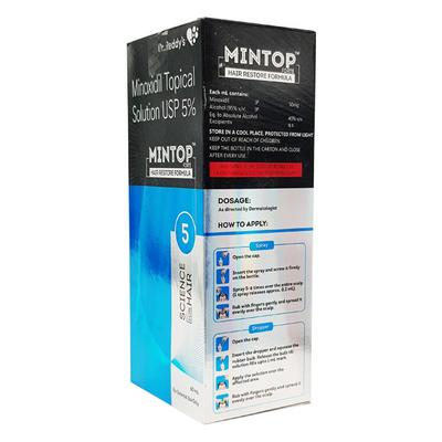 Mintop Forte 5% Solution 60ml - Hair Loss-Oth