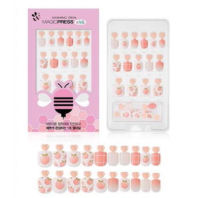 Dashing Diva Magicpres Nail Polish - Soft Peach 1's - Nail Care
