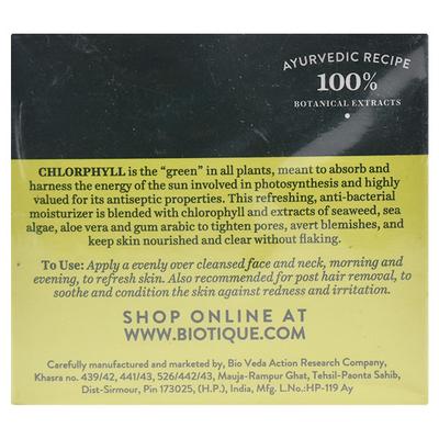Biotique Chlorophyll Acne and Hair Removal Soother 50gm - Shaving & Hair Removal