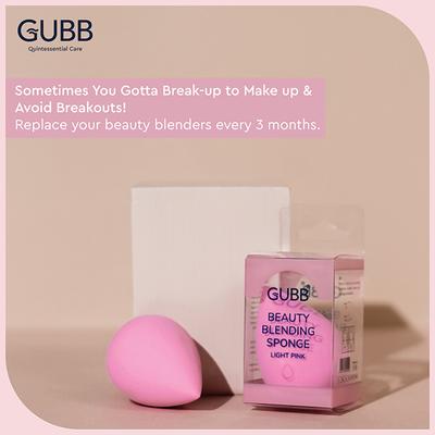 GUBB Beauty Blender - Light Pink 18 gm - Sponges & Applicators