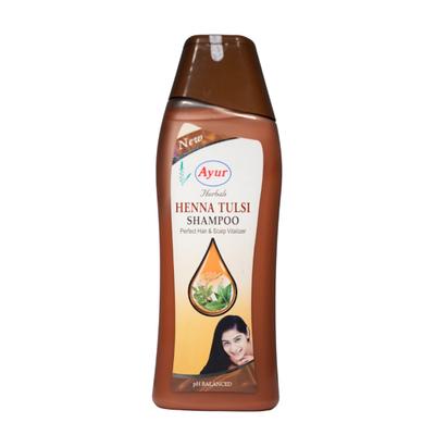 Ayur Herbals Henna Tulsi Shampoo 500 ml - Personal Care (Ayush)