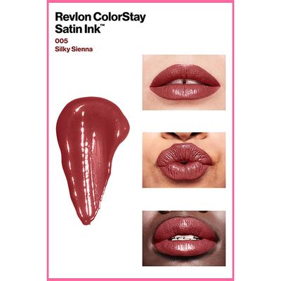 Revlon Colorstay Satin Ink Liquid Lip Color - Silky Sienna 5 ml - Lipsticks