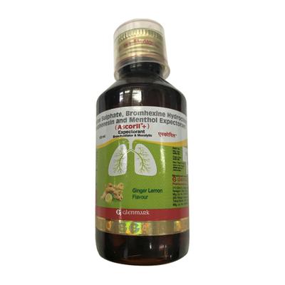 ASCORIL + GINGER LEMON FLAVOUR Expectorant 120ml - Cough And Cold-Cou
