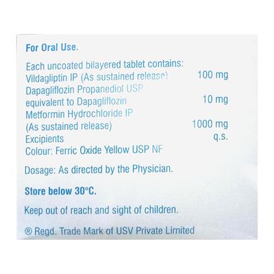 JALRA TRIO FORTE Tablet 10's - Diabetes-Ant