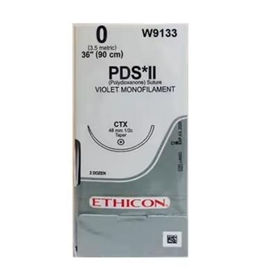 Johnson & Johnson Ethicon PDS II Monofilament Absorbable Suture - Violet (90 cm) (W9133H) 1's - Sutures