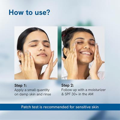 Be Bodywise 2.5% Benzoyl Peroxide Face Wash 100 ml - Face Wash & Cleansers