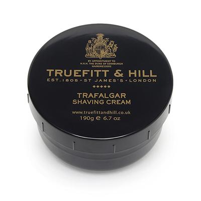 Truefitt and Hill Trafalgar Royal Shave Cream Bowl Essential Grooming Collection For Men Suitable For Normal and Dry Skin Types 190 gm - Shaving Creams