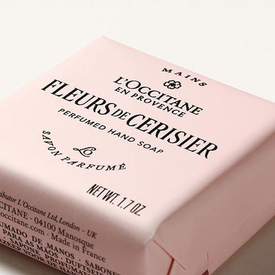 L'Occitane Cherry Blossom Bath Soap 50 gm - Shower Gels & Body Wash