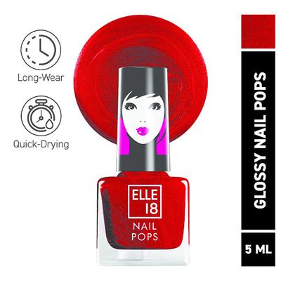 Elle 18 Nail Pops Nail Color, Shade 122 5 ml - Nail Polish