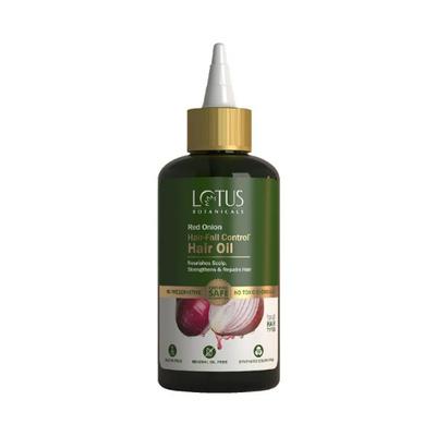 Lotus Botanicals Red Onion Hair Fall Control Hair Oil 200 ml - Hair Oils