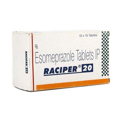 Raciper 20mg Tablet 15'S - Ulcer/Reflux/Flatulence-Aaa