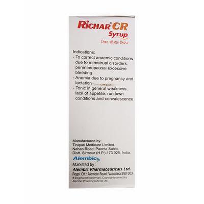 Richar CR Syrup 150ml - Iron Supplement/Anaemia-Vma