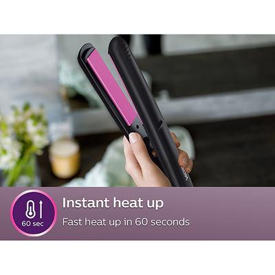 Philips Compact straightener Pink plate (HP8302/06) 1's - Straighteners