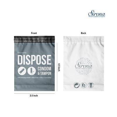 Sirona Discreet Disposal Bags for Tampons and Condoms 50's - Tampons