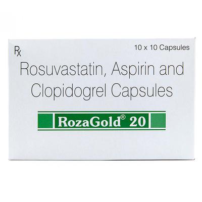 Rozagold 20mg Capsule 10'S - High Cholesterol-Dys