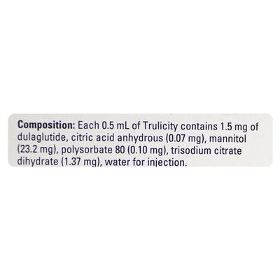 Trulicity 1.5mg Injection(Pfs) 2X0.5ml - Diabetes-Ant