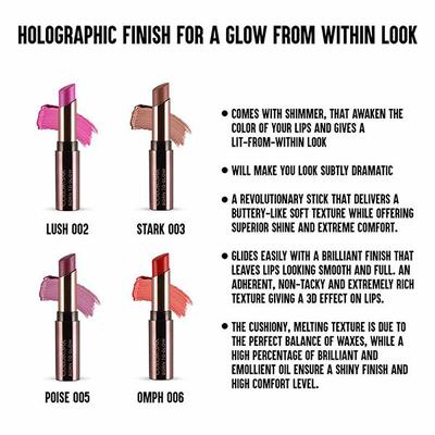 Colorbar Born To Glow Lipstick Bgl003 2.5gm - Lipsticks