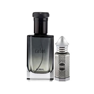 Ajmal Carbon EDP Citrus Spicy Perfume And Asher Concentrated Perfume Oil Oriental 112 ml - Perfumes (Edt/Edp)