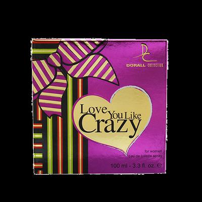 Dorall Collection Love You Like Crazy Eau de Toilette -women 100 ml - Women Perfumes (Edt/Edp)