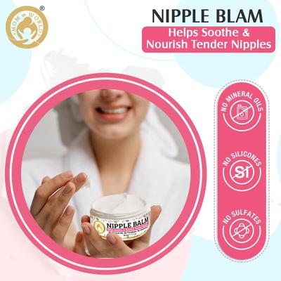 Mom & World Nipple Balm 50 gm - Breast Care Creams