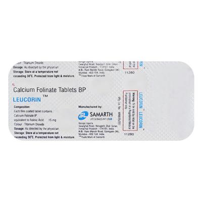 Leucorin 15mg Tablet 10'S - Cancer Oncology-Sup