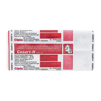 Cosart H Tablet 10'S - Hypertension-Ang