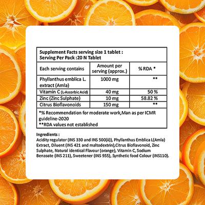 EPIEFF Z Effervescent Tablet 20's - Supplements-Vic