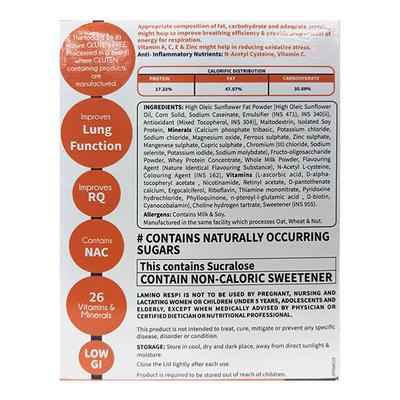 LAMINO RESPI NO ADDED SUGARS STRAWBERRY FLAVOUR Powder 200g - Supplements-Sup