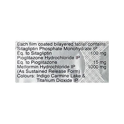 SITARA PM 1000 Tablet 10's - Diabetes-Ant