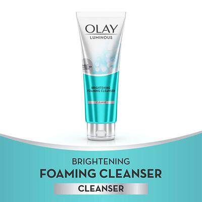 Olay Luminous Brightening Foaming Cleanser 100gm - Scrubs & Exfoliants