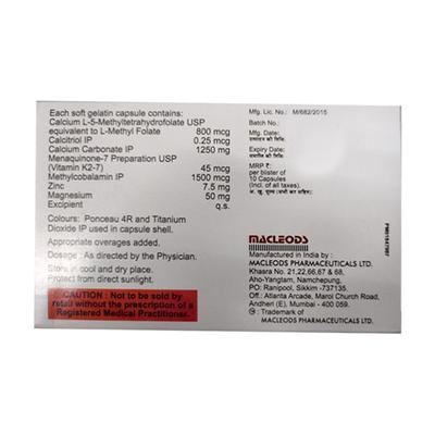 BIO D3 Strong Capsule 10'S - Supplements-Vam