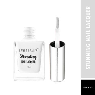 Swiss Beauty Stunning Nail Lacquer - (Shade-23) 10ml - Nail Polish