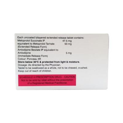 Starpress AM XL 50mg Tablet 10'S - Hypertension-Bet